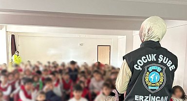 Emniyetten çocuklara suçtan korunma eğitimi