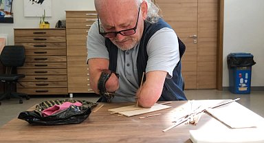 Engeller Cemil Meriç'te sanatla aşıldı