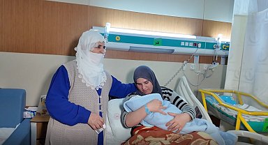 Erciş'te 2025'in ilk bebeği Halil İbrahim oldu