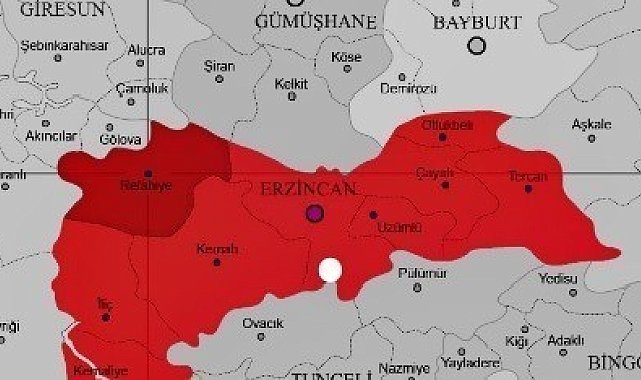 Erzincan'da 3,2 büyüklüğünde deprem korkuttu