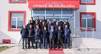 Erzincan'da itfaiye 2024 yılında 2 bin 135 olaya müdahalede bulundu