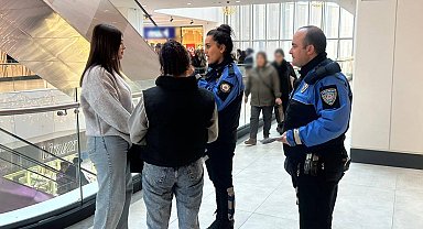 Erzincan'da polis ekiplerinden KADES ve dolandırıcılık bilgilendirmesi yapıldı