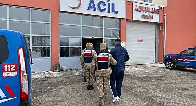 Erzurum'da kaçak göçmen operasyonu