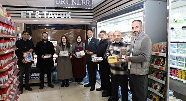 Erzurum'un ilk "Yöresel ürünler" köşesi hizmete girdi