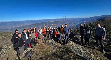 ESDAĞ Alapınar - Sakarıkaracaören'de doğa yürüyüşü yaptı