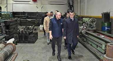 Esenyurt Belediye Başkan Vekili Can Aksoy sanayicileri ziyaret etti