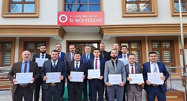 Eskişehir İl Müftülüğünde Talim ve Tashih-i Hurûf Kursu tamamlandı