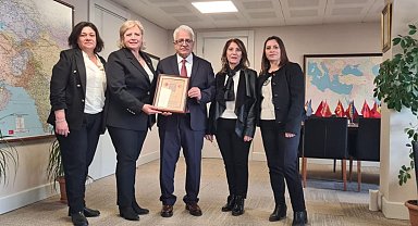 Eskişehir Rumeli Balkan Kültür ve Dayanışma Derneği'nden TİKA'yı ziyaret