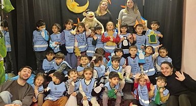 Eskişehirli çocuklara kukla yapım atölyesi