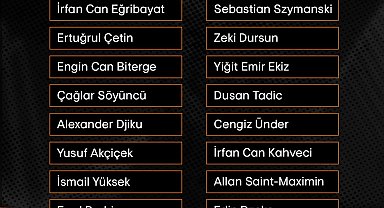 Fenerbahçe'nin Midtjylland maçı kamp kadrosu açıklandı