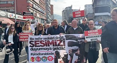 Gazeteciler 10 Ocak'ta yürüyüş yaptı