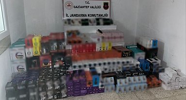 Gaziantep'te 3 milyon TL değerinde kaçak elektronik eşya ele geçirildi