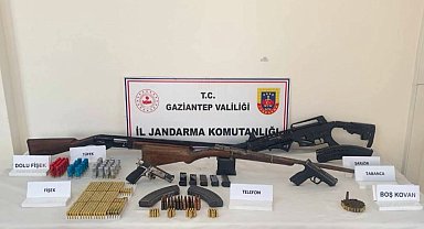 Gaziantep'te silah kaçakçılığı operasyonu: 5 gözaltı