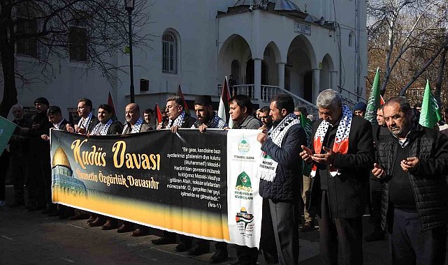 Gazze'deki İsrail soykırımı Gaziantep'te kınandı