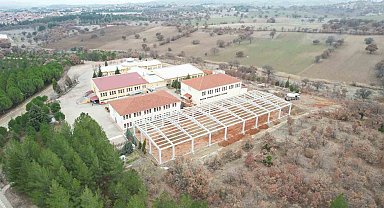 Gediz Sağlık Bilimleri Meslek Yüksekokulu ek bina inşaatı yükseliyor