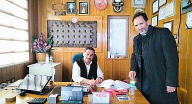 Gediz'de hafızlık kursu inşaatına yardımlar devam ediyor