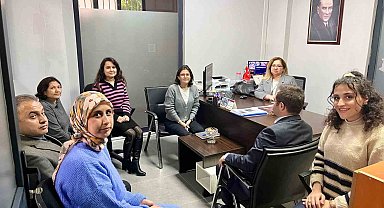 Germencik Kaymakamı Doğru, SYDV Müdürü Beydağ'dan çalışmalar hakkında bilgi aldı