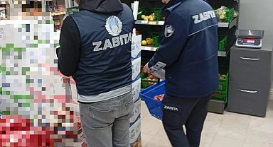 Germencik'te zincir marketler denetlendi