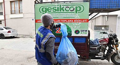 GESİKOOP, 2024'te 1 milyon 936 bin 850 kilogram atık topladı