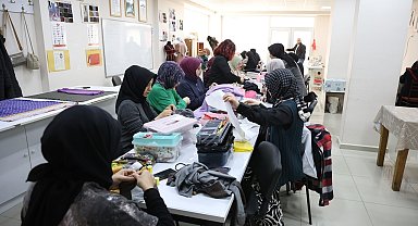 Giyim kursuna ilgi yoğun