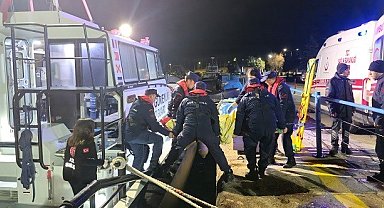 Gökçeada'da rahatsızlanan vatandaşın tıbbi tahliyesi Sahil Güvenlik ekiplerince gerçekleştirildi