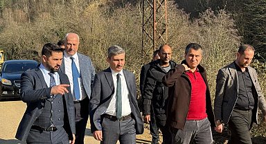 Gölet yolunda incelemeler gerçekleştirildi