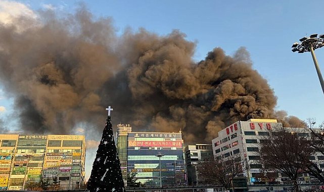 Güney Kore'de binada yangın: 40 kişi kurtarıldı