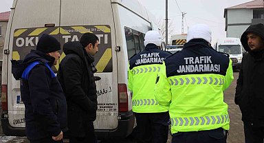 Güroymak'ta öğrenci servisleri denetlendi