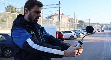 Gürültü yerinde ölçülüyor