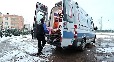 Hasta nakil ambulansı 48 bin 701 kişiye hizmet verdi
