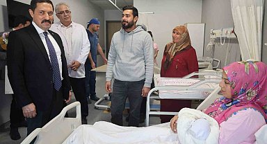 Hatay'da 2025 yılının ilk bebeği 'Leyla' bebek oldu