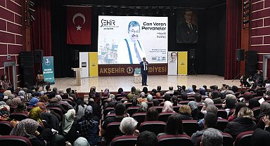 Hayati İnanç ve Dursun Ali Erzincanlı Konyalılarla buluştu