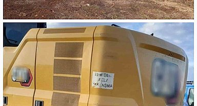 Hazine arazisindeki izinsiz kazıya jandarma baskını
