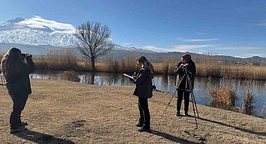 Iğdır'da 2025 kış ortası su kuşu sayımları gerçekleşti