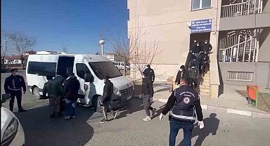 Iğdır'da 9 düzensiz göçmen yakalandı, 1 şüpheli tutuklandı