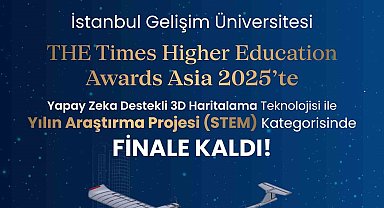 İGÜ, THE Awards Asia 2025'te finalde