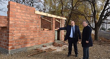 İnönü'de Fırın Evi'nin yapımı tamamlandı