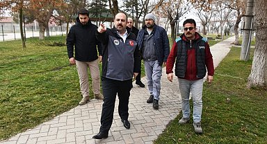 İnönü'deki yoğun ilgi gören parka yeni kamelyalar geliyor