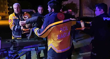 İş yerinde otururken silahlı saldırıya uğrayan kişi yaralandı