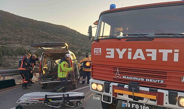 İskilip itfaiyesi bir yılda 147 olaya müdahale etti