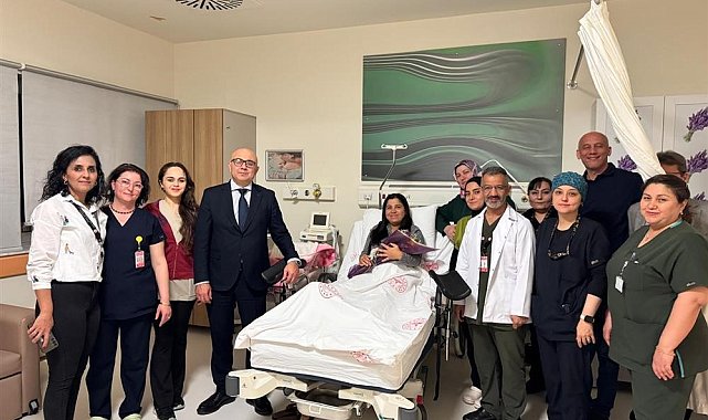Isparta'da yeni yılın ilk bebeği Şehir Hastanesi'nde dünyaya gözlerini açtı