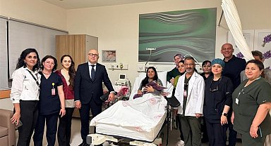 Isparta'da yeni yılın ilk bebeği Şehir Hastanesi'nde dünyaya gözlerini açtı