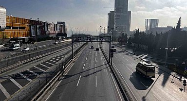 İstanbul yeni yılı trafiksiz karşıladı