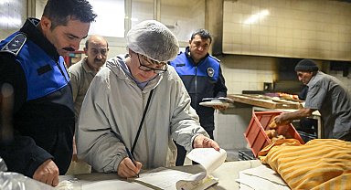 İzmir Bornova'da fırın denetimleri sürüyor