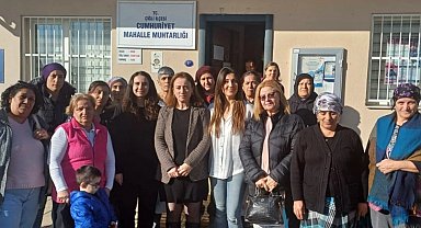 İzmir Çiğli'de kadın sağlığına destek