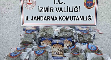 İzmir'de jandarmadan uyuşturucu tacirlerine operasyon
