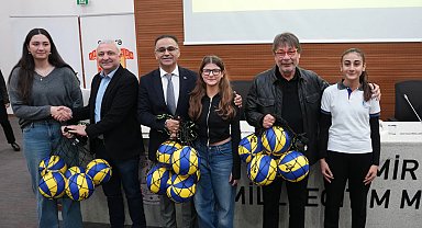 İzmirli öğrenciler sporcularla buluştu