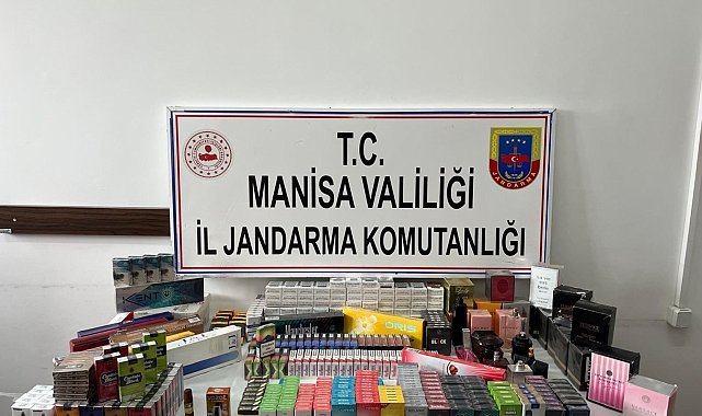 Jandarma gümrük kaçağı sigara ve parfüm ele geçirdi