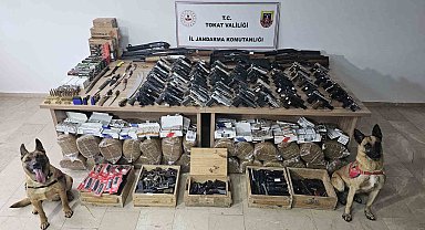 Jandarmadan silah ve tütün kaçakçılarına darbe