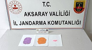 Jandarmanın operasyonunda uyuşturucu hap ele geçirildi